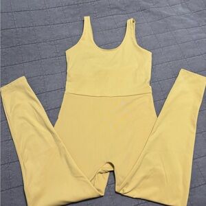 Girlfriend Collective Muted Yellow Jumpsuit / Unitard